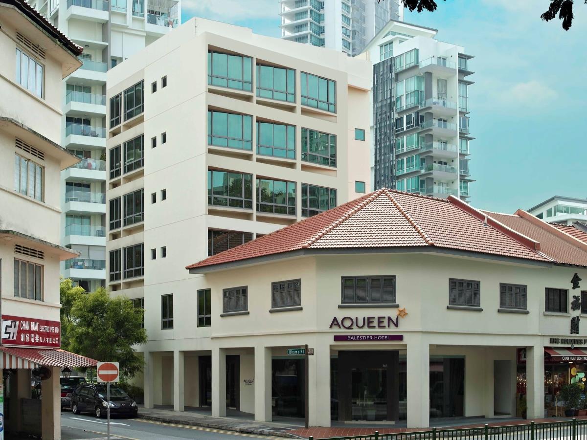 Aqueen Hotel Balestier Singapur Dış mekan fotoğraf